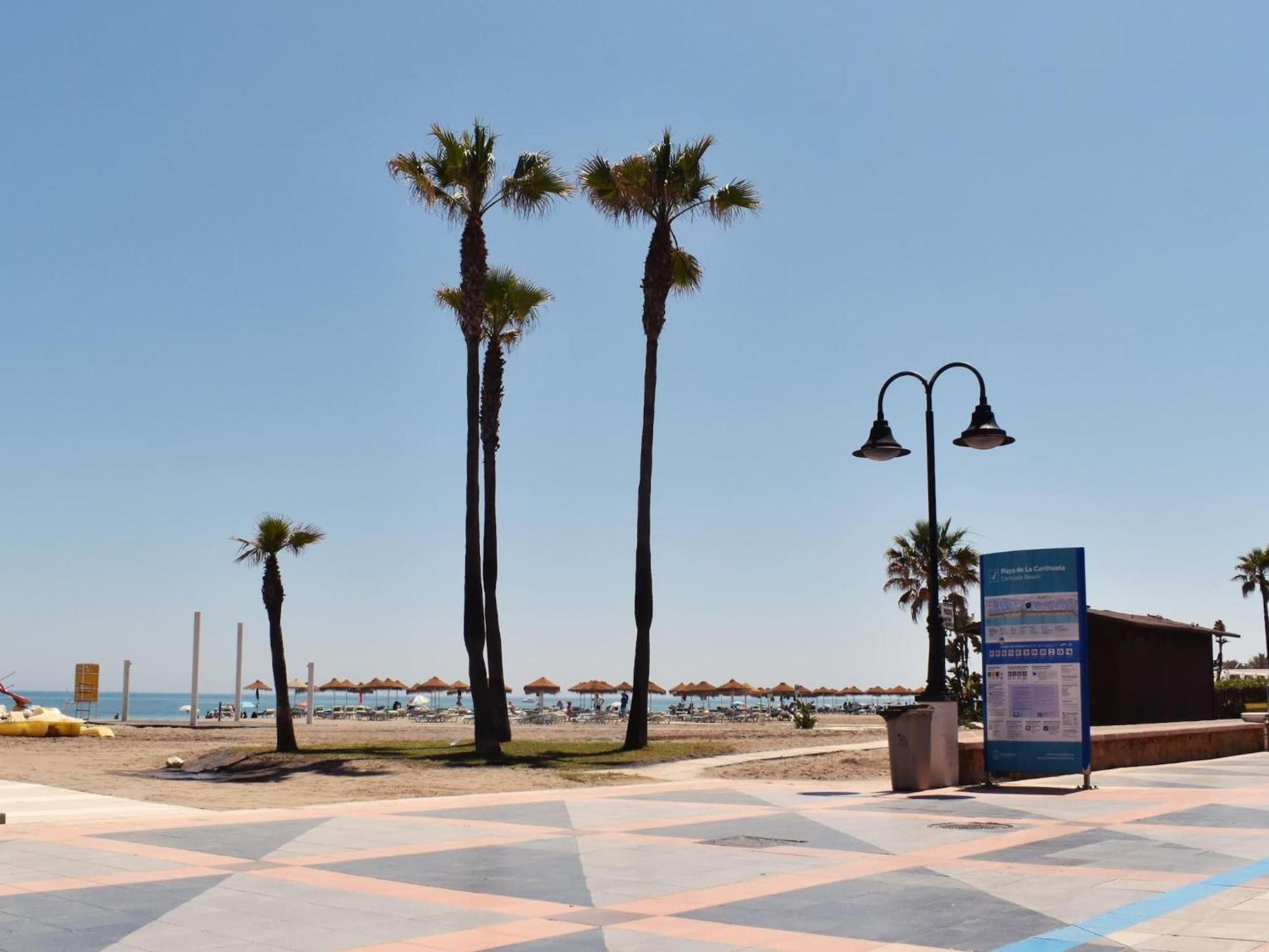 Luminoso Apartamento De 3 Dormitorios A Pie De Playa En トレモリノス エクステリア 写真